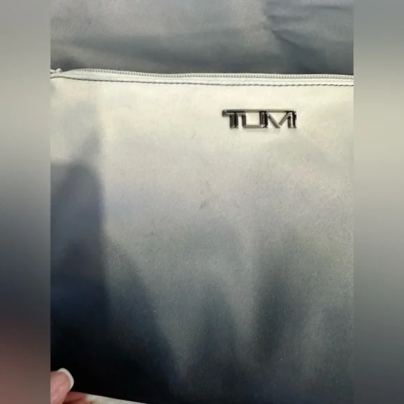 TUMI Gradient Gray and Black Travel Bag - Picture 13 of 15